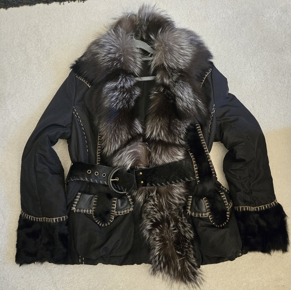 Jean Crisan Jackets & Blazers - Jean Crisan Fur Jacket Med